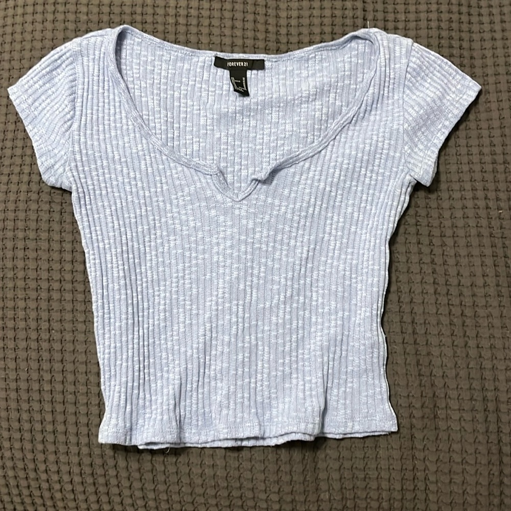 Blue cute shirt